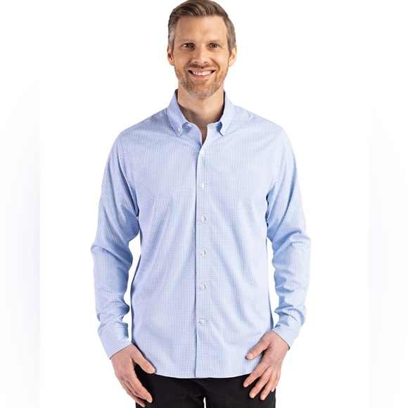 Calvin Klein men’s size L(32-33) regular fit long sleeve button-down shirt - Picture 1 of 9